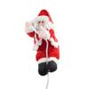 Climbing Rope Merry Christmas Cartoon Plush Doll Toy Tree Ornament Santa Doll Pendant Santa Claus