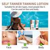Крем для загара для тела, лосьон для загара, загар, загар, бесцветная кожа, загар 120 мл