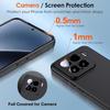 Роскошный Матовый Силиконовый Мягкий Чехол Для Xiaomi Mi 15 14 14T 13 13T 12 12X 12S 12T Lite Pro Ultra Сплошной Черный Матовый Чехол ТПУ Оболочка