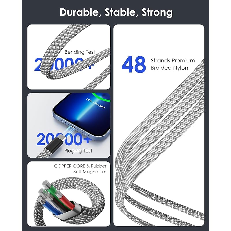 Magtame USB- Type C Cable Fast Charging Usb Cable Type-c Automatic Winding Flat Flat QC3.0 Standard Usb Type C Cable Spiral Cable Atoc Cable Samsung