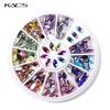 AB 3*6 мм Tear AB разноцветные стразы для дизайна ногтей 120 шт. блестящие цветные стразы для дизайна ногтей украшения стразы