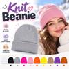 High Stretch Knit Beanie Solid Skull Cap New Winter Hat  Daily Wear