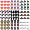 10 Pcs/lot Wholesale Embroidery Patch Iron On Patches For Clothing Patches On Clothes Jackets Decor Applique Sew Supplies