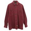RRL 90s Red 3 Stars Initial Tag Old Long Sleeve Check Shirt Ralph Lauren Men's Used