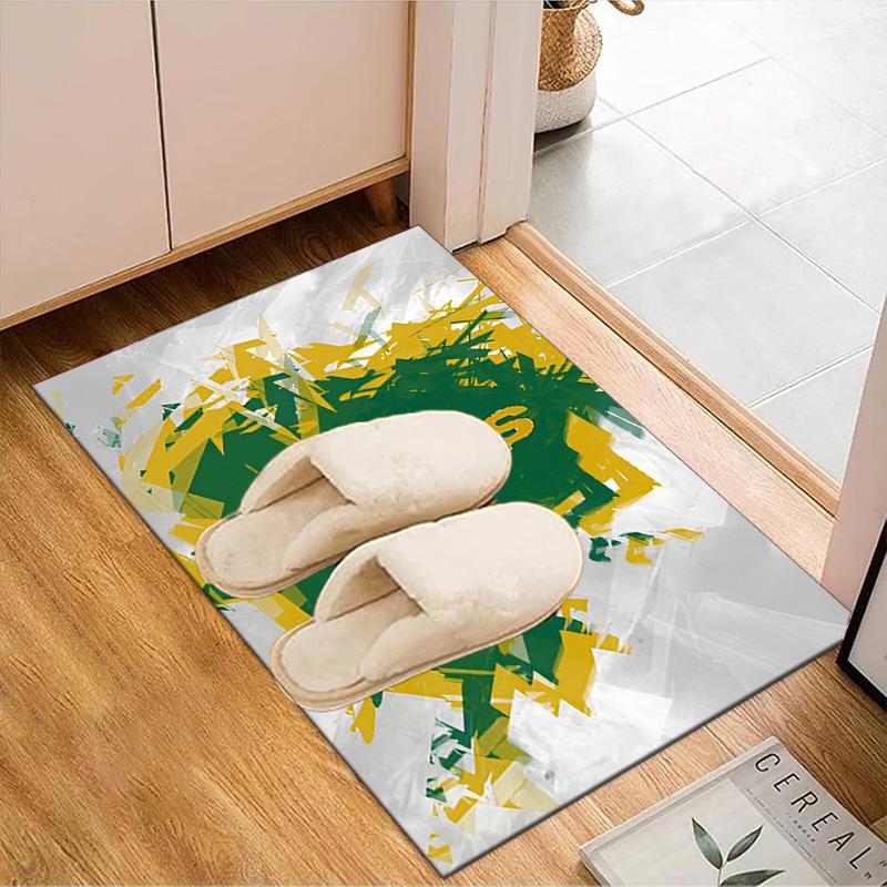 Stars Abstract Artwork Floor Mat for Living Room, Game Rooms, Office, Bedroom, Office Floor Mat Playful Design, Christmas fan gifts