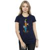 Disney Womens/Ladies Goofy Christmas Lights Cotton T-Shirt