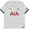 Dri-FIT Logo Print Crew Neck Short Sleeve Football Shirt 2023-24 Season Tottenham Hotspur Home Men Tops White DX2702-101
