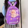 Ultra-light Children Capybara Backpack Nylon Cartoon Animal Book Bag Cute Kids   Schoolbag  Gifts