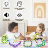 24 Knots Wacky Tracks Fidget Toys Glow in The Dark Toy For Children Bike Chain Stress Relief Bracelet Adults Sensory Toy Gifts
