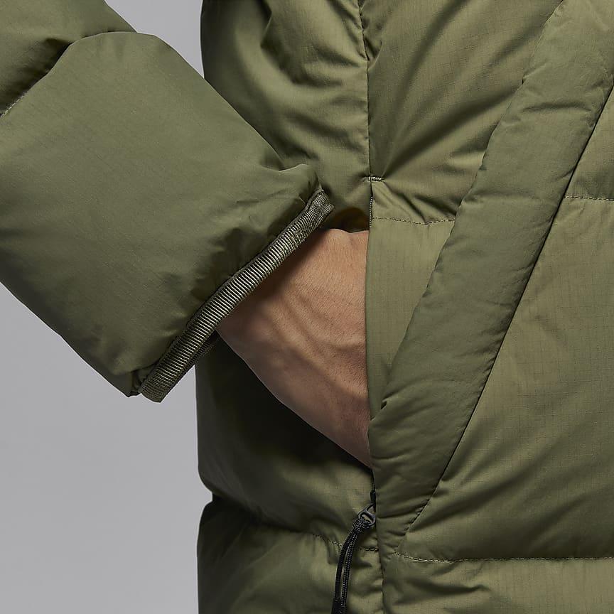 Jordan Down Jacket Men's Medium Olive Green