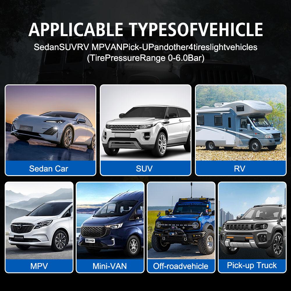 Автомобильные аксессуары Автосигнализация Автомобильный TPMS Монитор температуры шин Система контроля давления в шинах Цифровой ЖК-дисплей Питание от солнечной батареи/USB