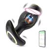 Prostate Massager Male Sex Toys for Men Anal Beads Dildo with 9 Wiggling Thrusting Sliding Beads 9 Vibrating Modes Butt Plug