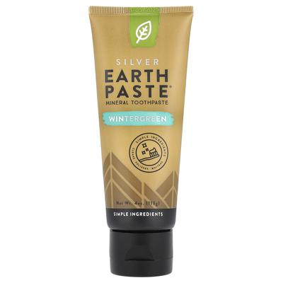 Silver Earth Paste®, Минеральная зубная паста, Зимолюбка, 113 г(4 унции)