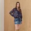 Maxza Sheer Tie Chiffon Blouse Ze10qb014nh