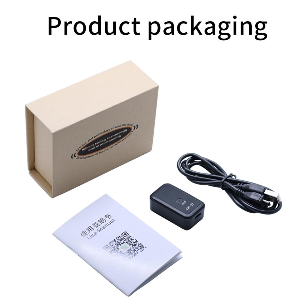 GF22 GPS Locator Wireless Intelligent Precise Positioning Car Motorcycle Antitheft Tracker