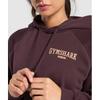 Gymshark Collegiate Lifestyle Hoodie Depth Purple B2c1c Pbzv