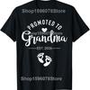 Funny First Time Grandma Let the Spoiling Begin New T Shirts Humor Streetwear Tee Shirt Short Sleeve Unisex Loose Grandmother