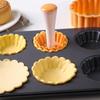 Набор для формовки теста для печенья Flower Round Cookie Cutter Set Cupcake Muffin Tart Shells Mold Kitchen Baking Form