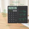 Upgraded Basic Calculator with 6.5 Inch Notepad Standard Calculator Pocket 12 Digits Function 2 In 1 Portable for School Office