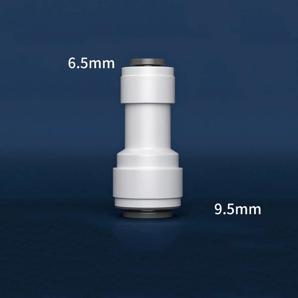 Тройник редукционный 3/8" 1/4" на 3 выхода, пищевой POM, быстроразъемный соединитель для аквариума, системы фильтрации воды RO, системы обратного осмоса