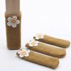 Yousheng 4 Pcs Knitted Chair Leg Covers Elastic Furniture Leg Protectors Non Slip Table Feet Covers Chair Leg Booties for Floor Protection Reduce