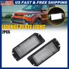 Для 45218 Genesis Kia Soul / 2D Veloster Белые Светодиодные SMD Осветители Номерного Знака Пара
