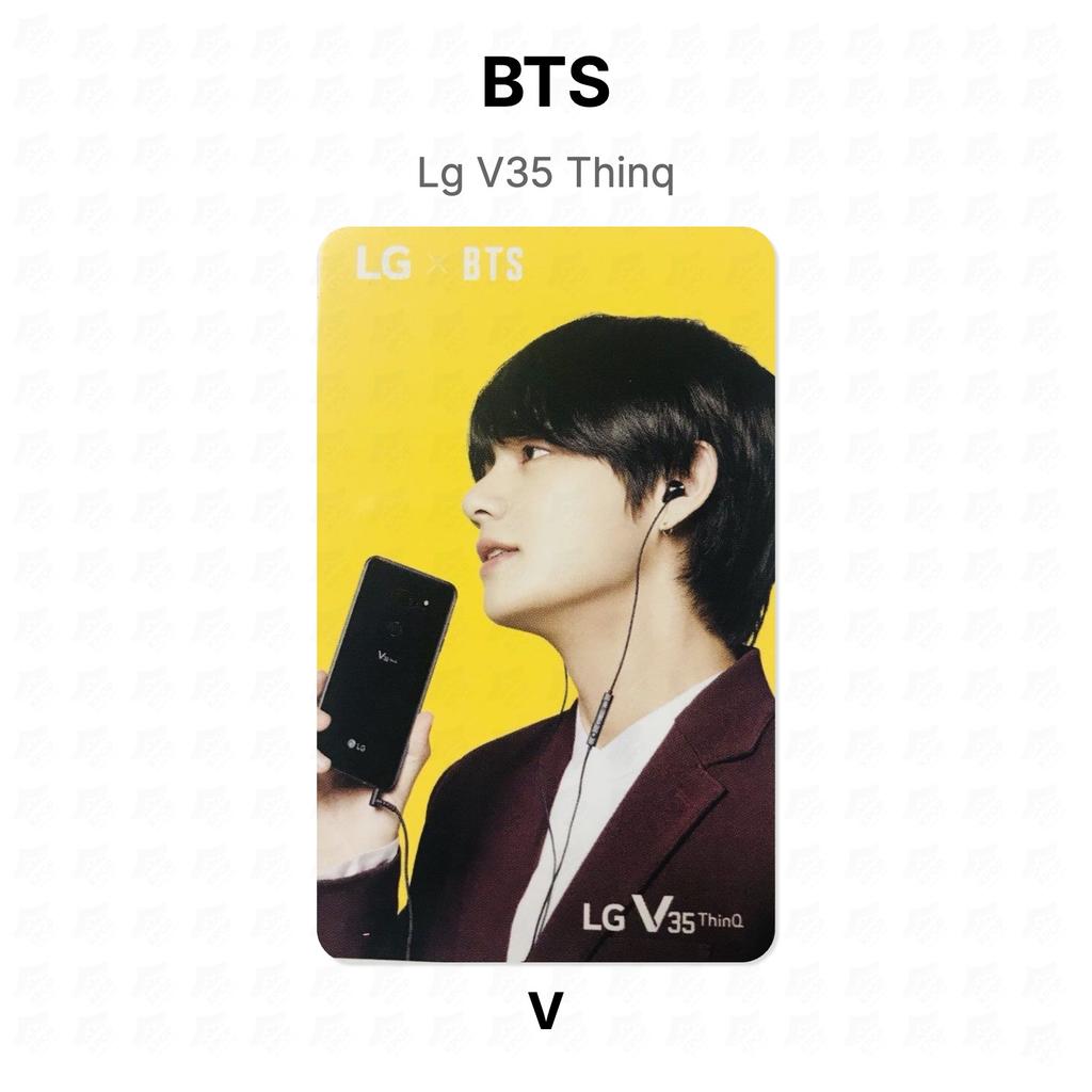 BTS Официальная фотокарточка Lg V35 Thinq