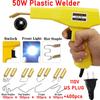 50W Plastic Welding Machine Car Bumper Repair Kit Hot Stapler Hot Air Gun Crack Repair for Removing Body Dent Cracks