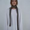 NOTHINGEVERYTHING HAIRY SCARF IN GREY