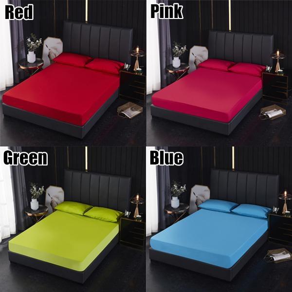 All Size Smooth Waterproof Mattress Protector for Box Spring Four Seasons Mattress Cover Bed Bug Proof Hypoallergenic Mattress Pad Cover