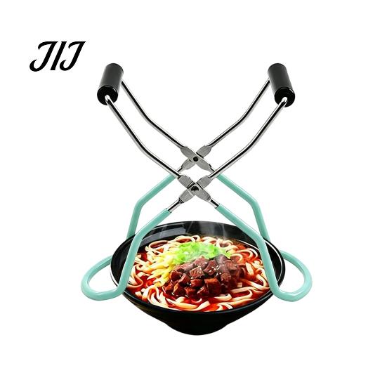 Heat Resistant Bowl Gripper Stainless Steel Canning Tongs, Multipurpose Kitchen Jar Lifter Plate Non Slip Gripper, Clamp for Pickling Proof Holder