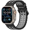 Силиконовый ремешок для Apple Watch Ultra 3 2 1 49 мм 11 10 46 мм 9 8 7 45 мм Дышащий цветной браслет для iWatch 6 5 SE 44 мм