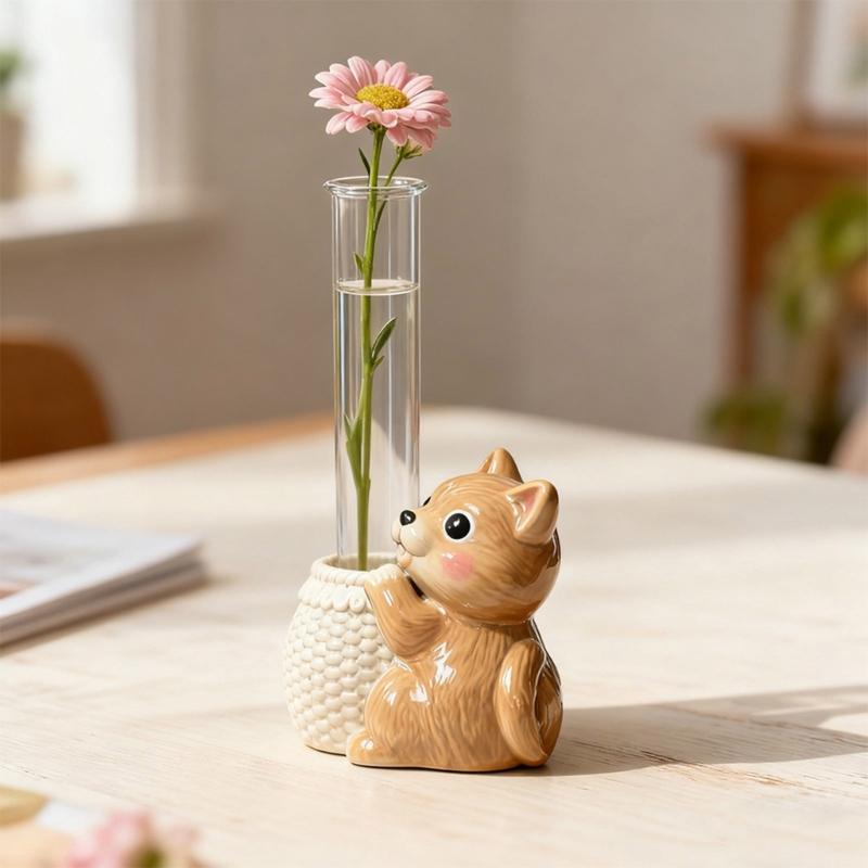 Resilient Silicone Crafting Mold For Creative Test Tube Vase Resin Hydroponic Flowerpot Display Base Home Accent