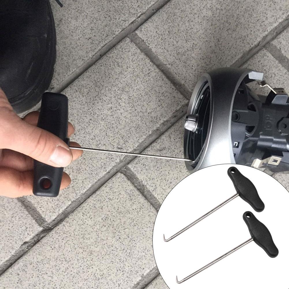 Pull-Out Hook For Mercedes-Benz Instrument Cluster Removal Pulling Hook T-Handle ToolExtractors Air Conditioning Port Clean Tool