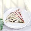 Barbeque Cocktail Bamboo Eco-friendly Decorative Scissor Shaped Toothpick Skewer Sticks Picks