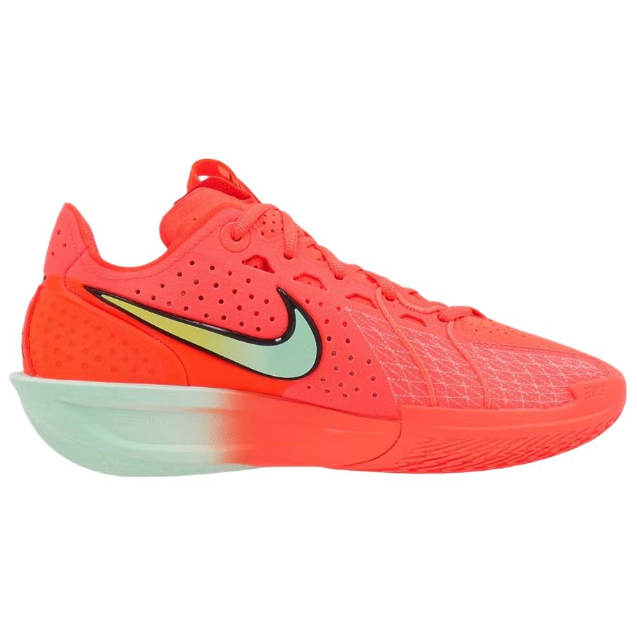 Nike G.T. Cut 3 Shock Absorbers Low Top Basketball Shoes Men's Red Basketball Shoes DV2918-800