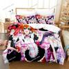 3D-мультфильмы LoveLive! Школьный Идол Проект Комплекты Постельного Белья Комплект Пододеяльника с Наволочкой Односпальная Полная Евро Кровать Постельное Белье Кровать