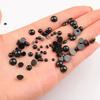 100-500Pcs Durable 3-8mm Half Round Beads Black Round Plastic Eyes Accessories DIY Crafts Toy Eye Bead For Bear Doll Animal
