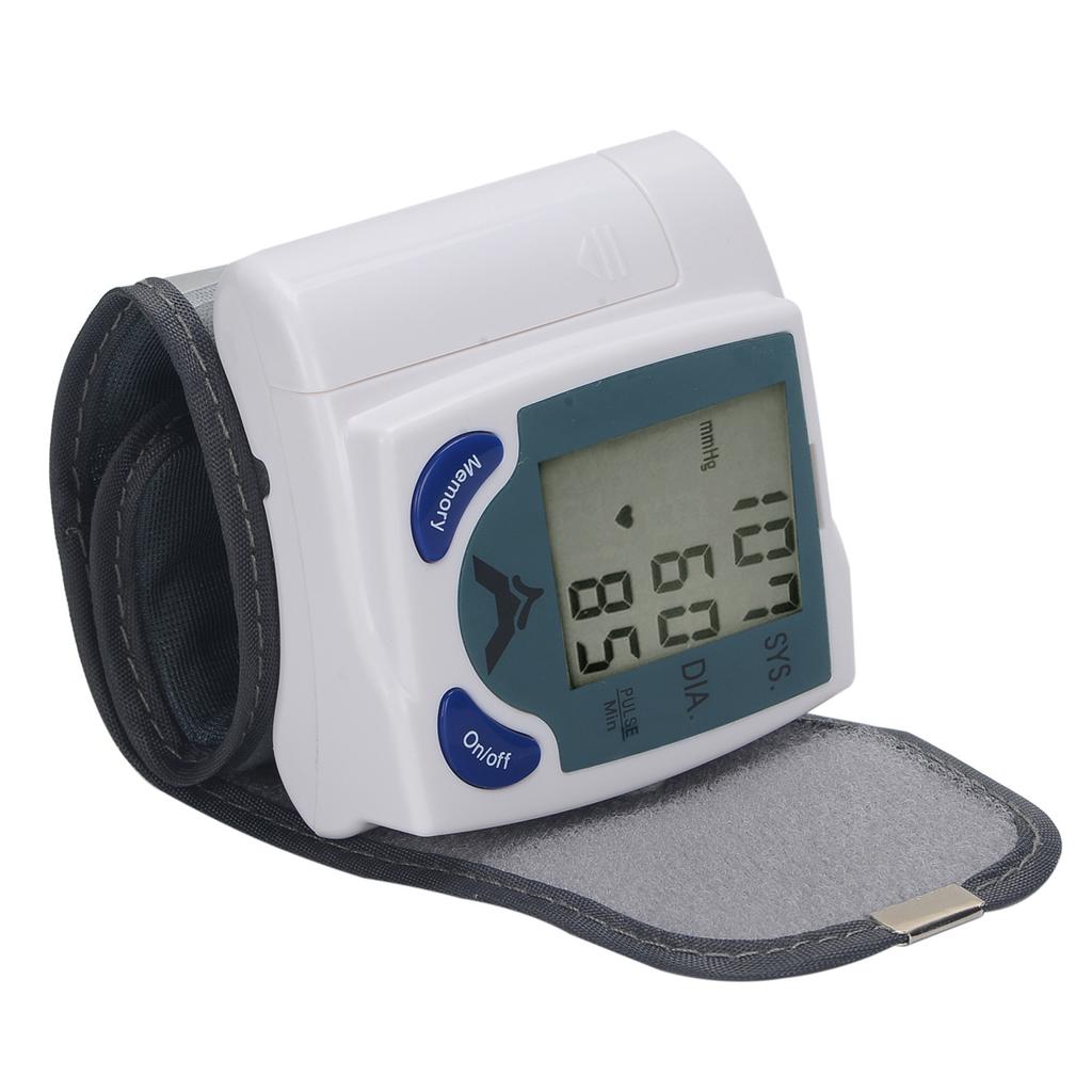 Монитор артериального давления Систолическое/диастолическое давление Частота пульса Измерение на запястье Семейное здравоохранение
