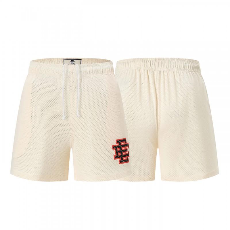 2025 Mens Loose Fit Beach Shorts Streetwear Cotton Blend Casual Boardshorts Teens Adults