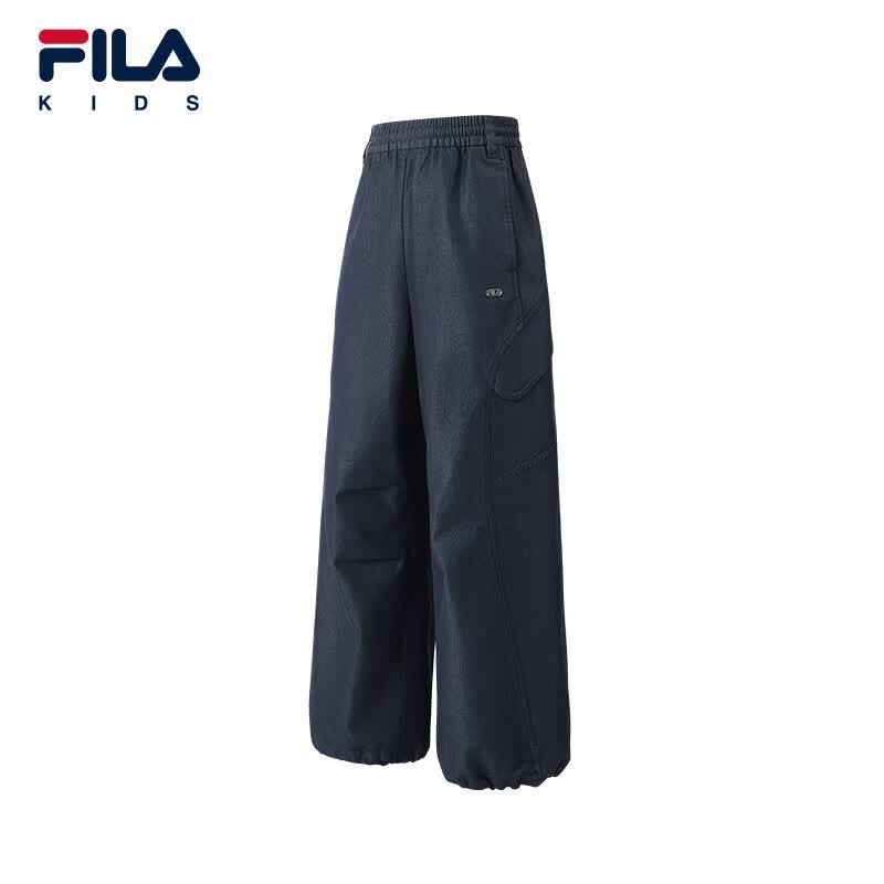 FILA Kids Casual Woven Wide-Leg Pants