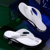 Men's Flip Flops for Summer Outings, Durable and Trendy, Men's Thick Soled Beach Shoes