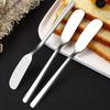 Butter Knife Stainless Steel Long Handled Oiled Cheese Bread Knife Cheese Spreader Kitchen Shovel Multifunctional Butter Shovel