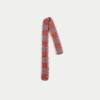Thin and Long Striped Contrasting Color Scarf Female Millennium Hottie Style Concave Shape Woolen Scarf