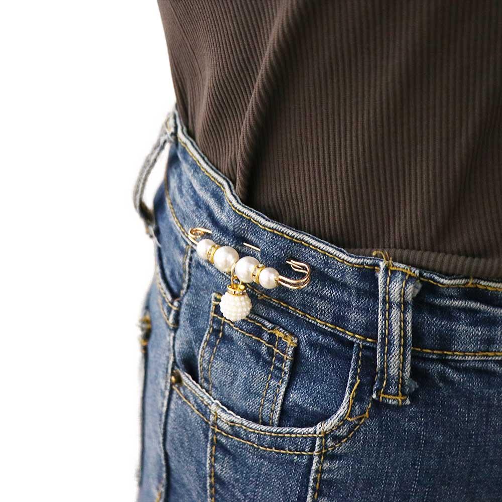 Tightening Pin Accessories Waist Pin Brooch Waistband Pin Clothing Brooches Set Dress Shawl Clips