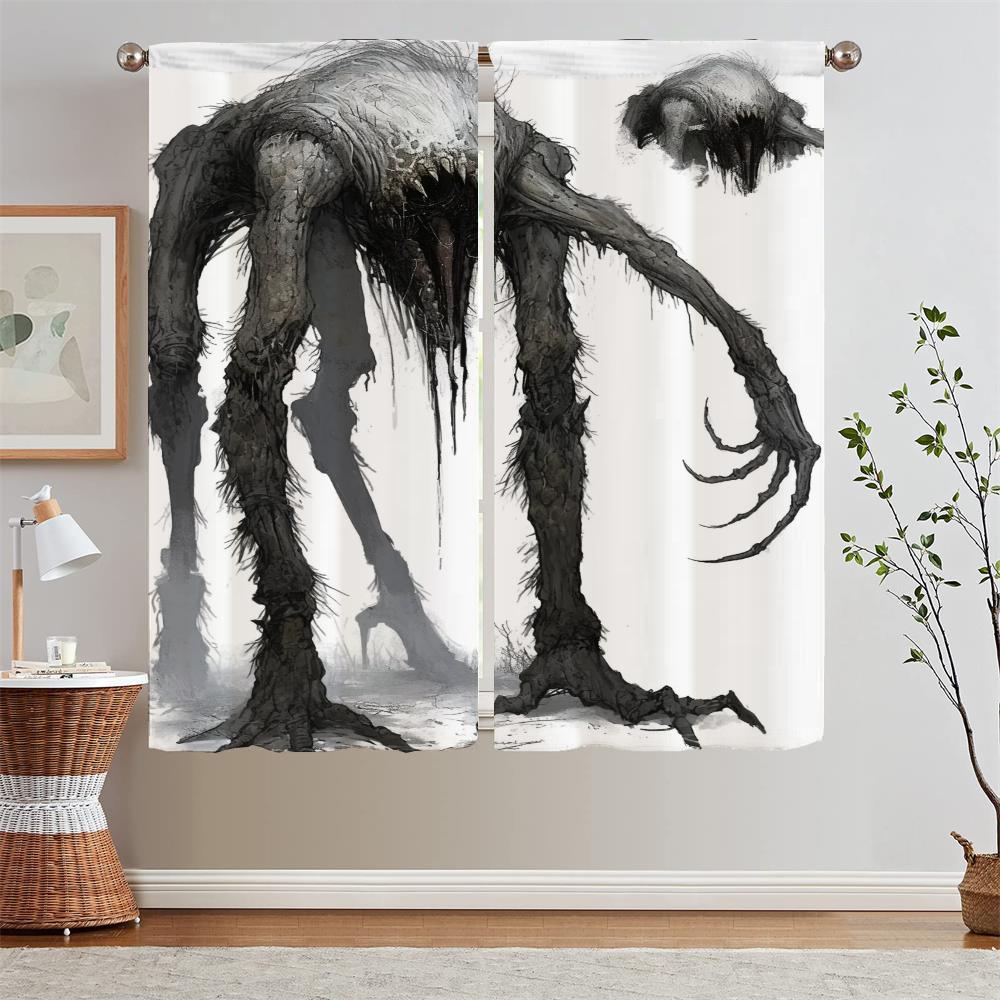 Dark Monster Готовые Шторы Дешевые Вещи С Бесплатной Доставкой для Дома Шторы Детская Комната Шторы Украшения Гостиной Жалюзи