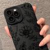 Графический чехол для телефона с цветочным узором для iPhone 15 14 13 12 11 x XR Xs SE2 SE 8 7 plus pro Max mini силиконовая задняя крышка