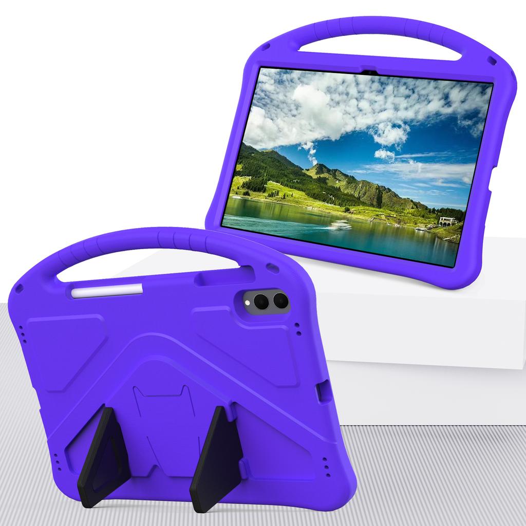 Детский чехол-подставка из EVA-пены для Samsung Galaxy Tab S11 Ultra 14,6 дюйма 2025 с ручкой, защитная накладка для планшета
