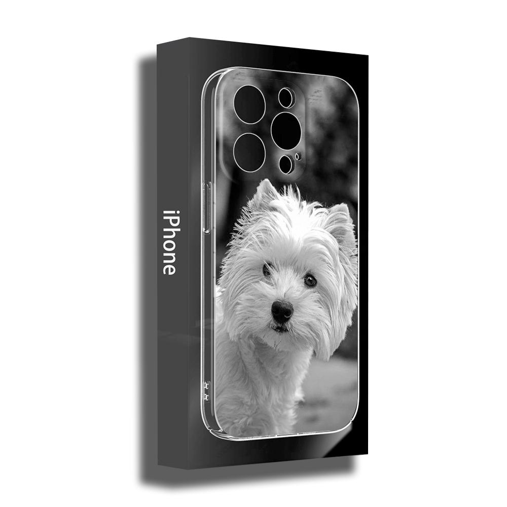 West Highland Terrier Westie Phone Case for Iphone 14 11 12 Pro 8 7 14 Plus X Pro MAX 13 MINI XR XS SE 2020 Soft Phone Covers