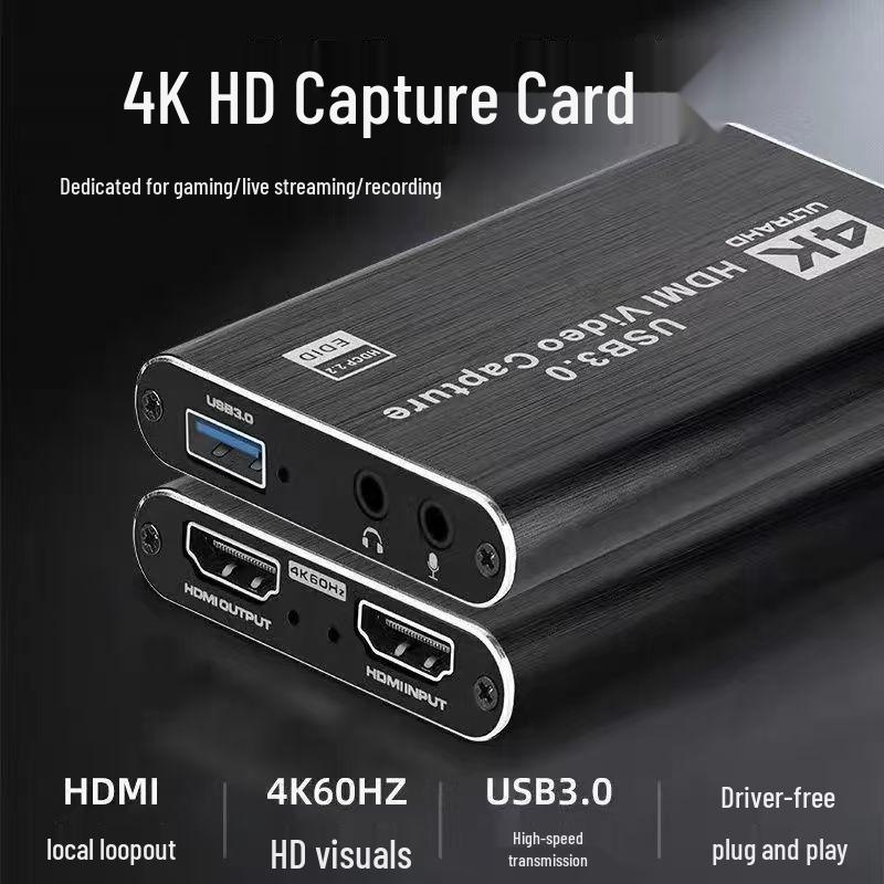 Карта захвата HD-видео USB 3.0 HDMI для мобильного и ПК-гейминга, прямой трансляции, записи, совместимая с чипом 2131 Захват HDTV